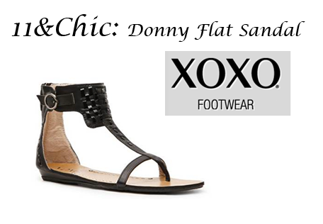 11&Chic Wednesday Win! ~ Donny Flat Sandal by XOXO Footwear