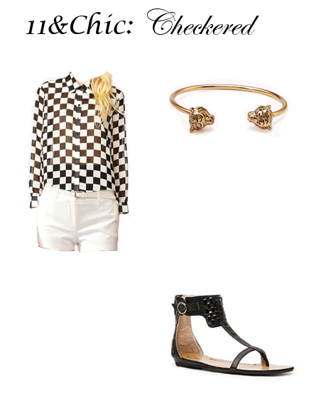 Monday Get the Look ~ “Checkered” ~ July 1, 2013