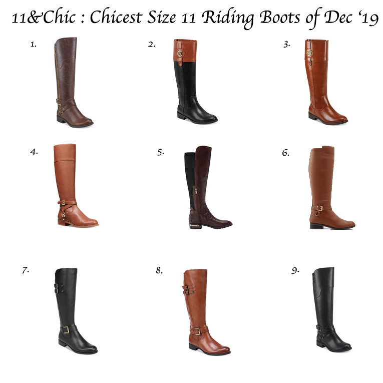 Chicest Size 11 Riding Boots of December 2019