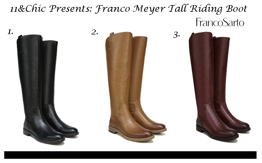 Looking for Cute Size 11 Shoes? 11&Chic Presents: “Franco Meyer Tall Riding Boot” by Franco Sarto