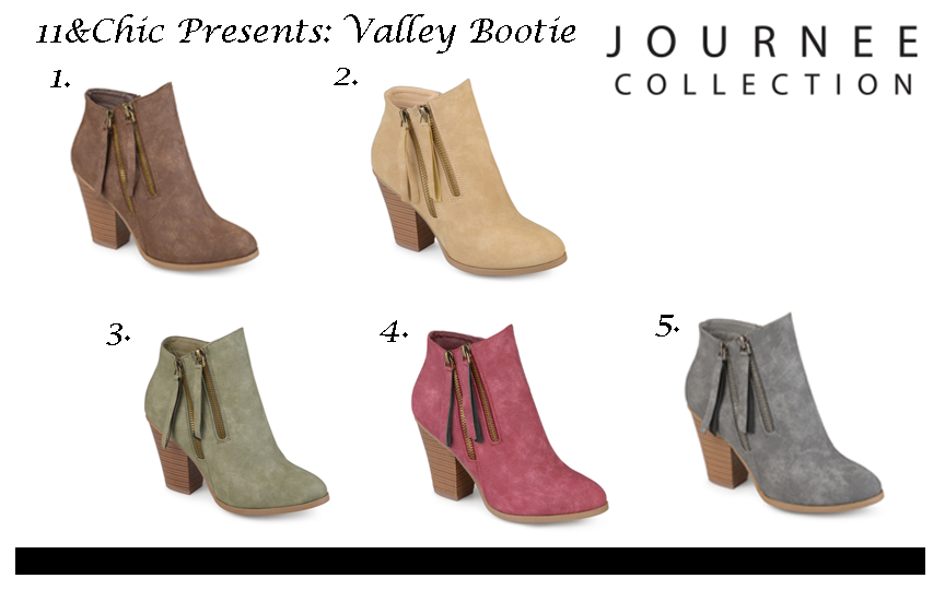 Looking for Cute Size 11 Shoes? 11&Chic Presents: “Valley Bootie” by Journee Collection
